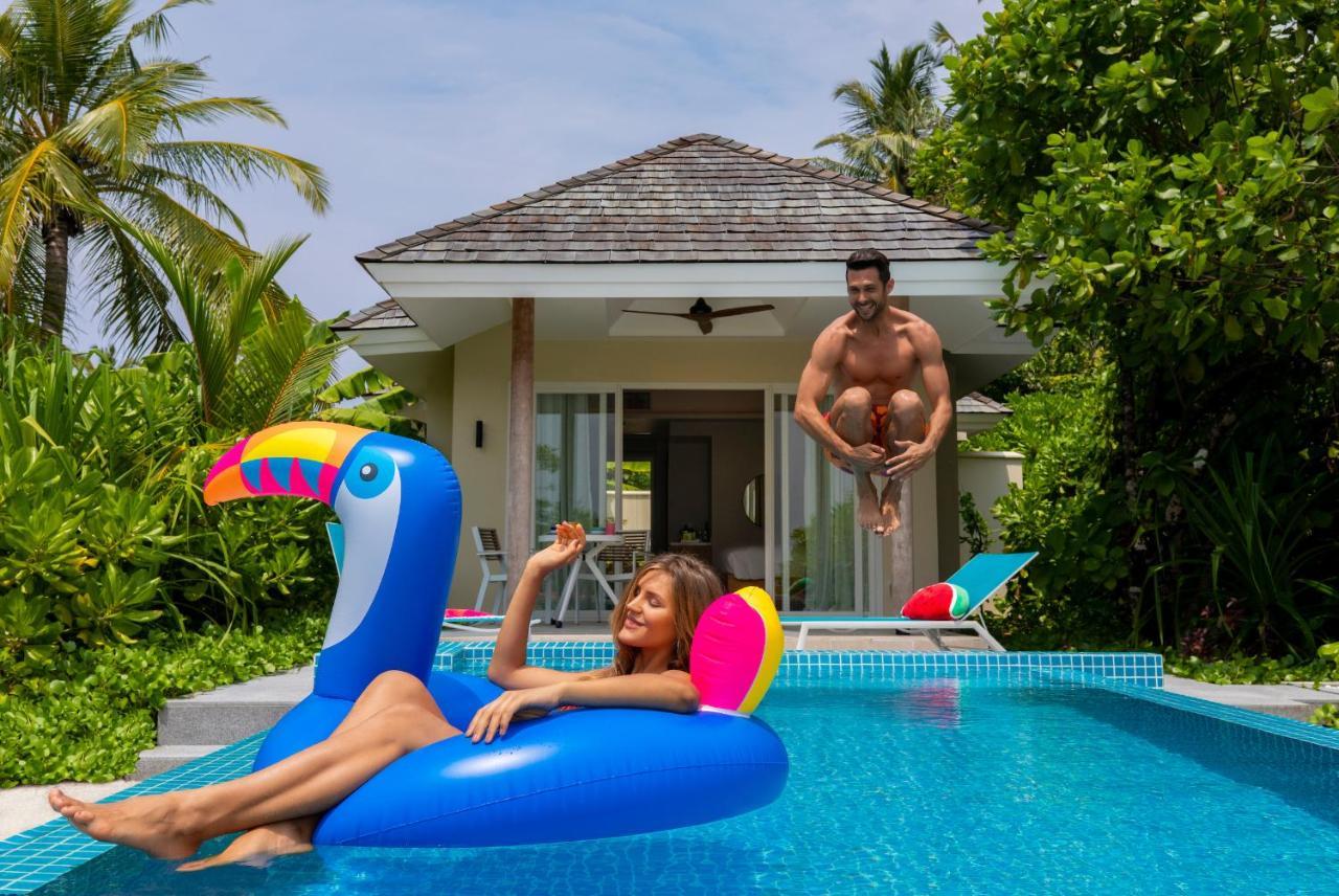 Kandima Maldives Kudahuvadhoo Esterno foto Toucan pool float